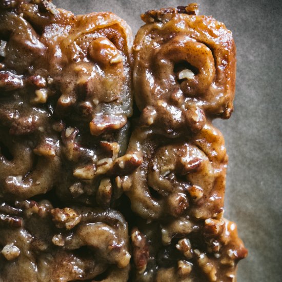 Small Batch Peanut Butter Sticky Buns