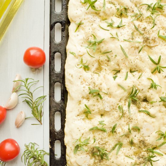 Rosemary focaccia bread