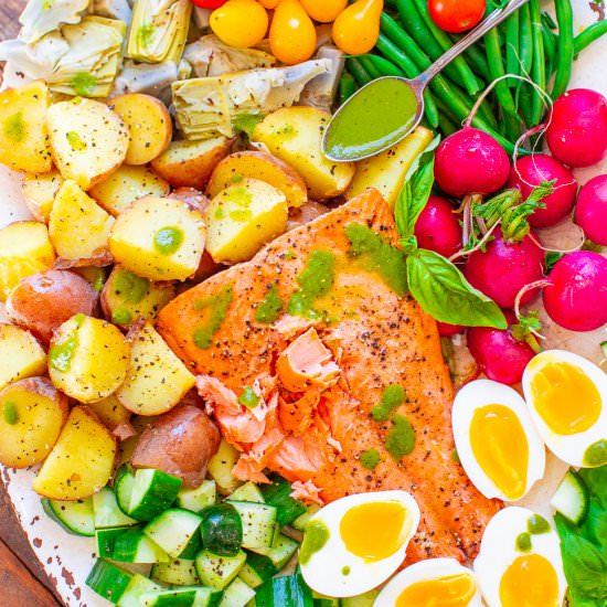 Salmon Niçoise Salad