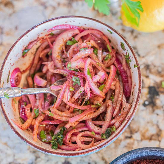 Marinated Sumac Onions