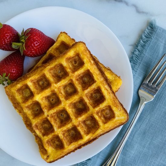 Keto Belgian Chaffles