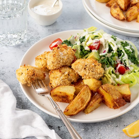 Lemon Pepper Fish Bites