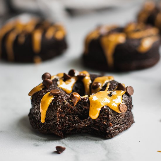 Baked Chocolate Donuts {Paleo}