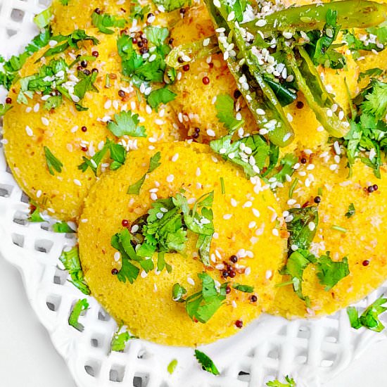 Idli Dhokla (Instant Dhokla Recipe)