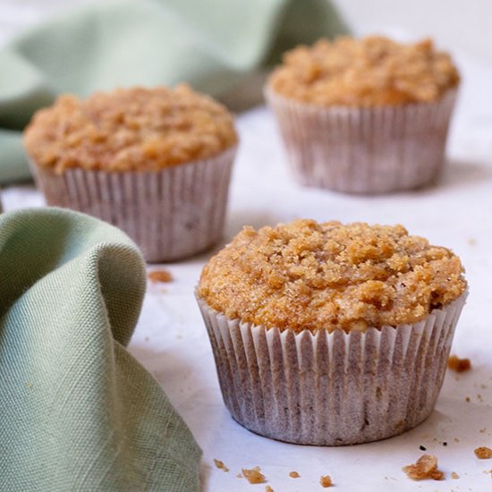 Banana Crumb Muffins