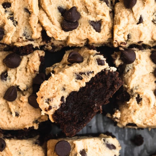 Cookie Dough Brownies