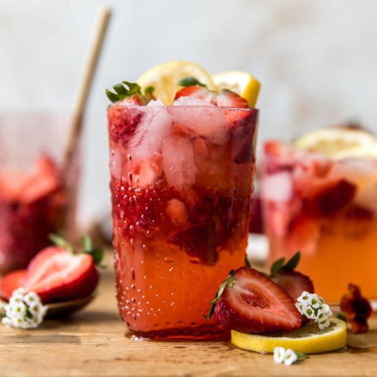 Strawberry Lemonade Smashers