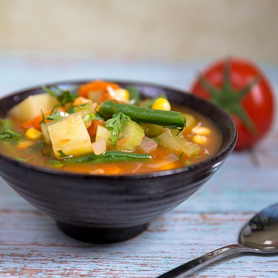 EASY VEGETABLE SOUP