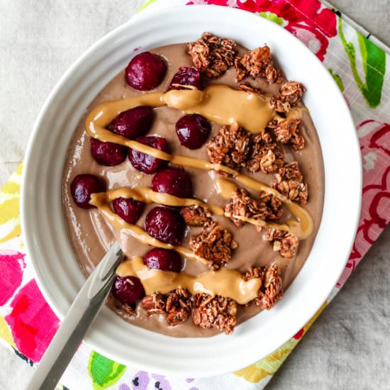 Chocolate Almond Butter Granola