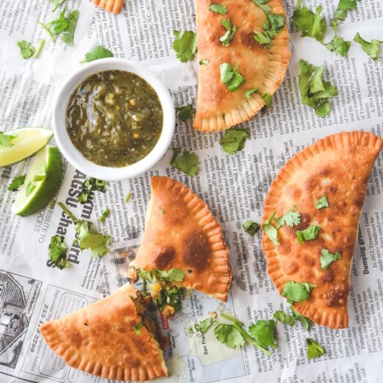 Easy Meat and Potato Empanadas