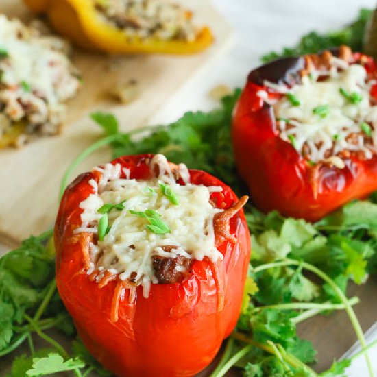 Spicey Stuffed Peppers