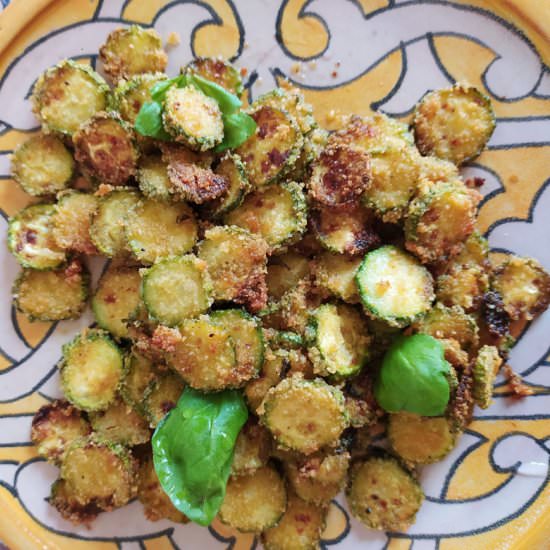 Baked Crispy Zucchini