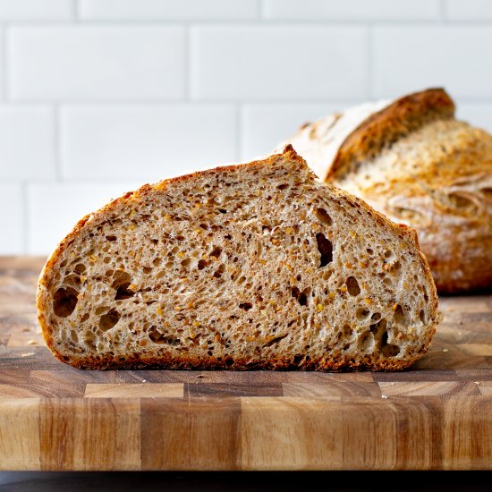 Seeded Sourdough Bread