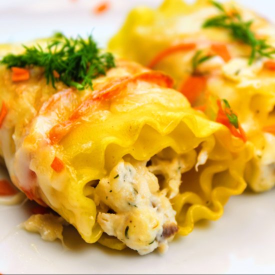 Tilapia Manicotti Bundles