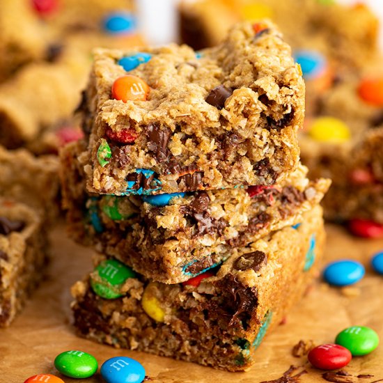 Small-batch Monster Cookie Bars