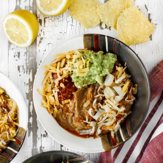 Burrito Bowl w/ Caramelized Onion