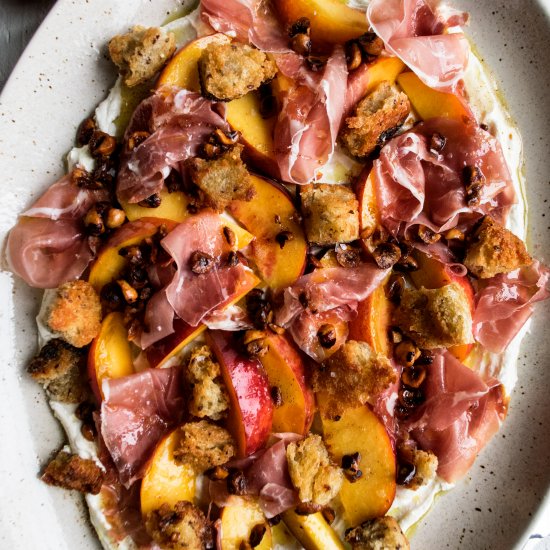 Peaches & Prosciutto