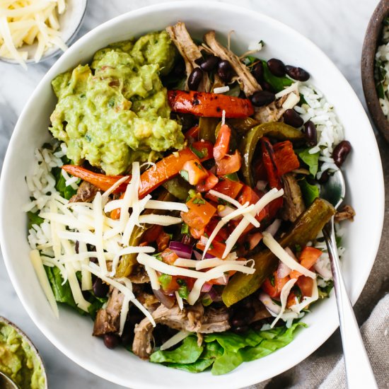 Carnitas Burrito Bowl