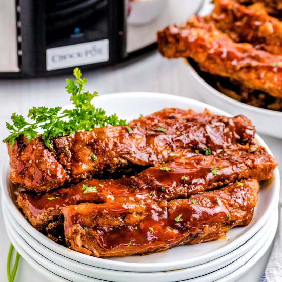 Crockpot Spare Ribs