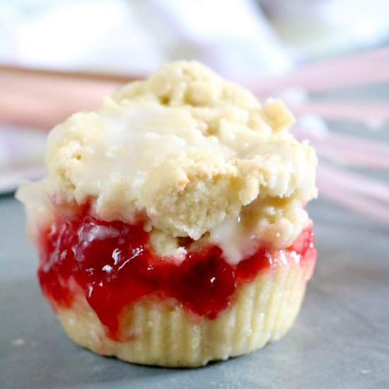 Cherry Cheese Mini Coffee Cakes