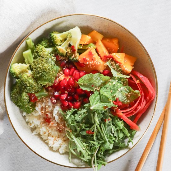 Veggie Bowl with Chilli Citrus