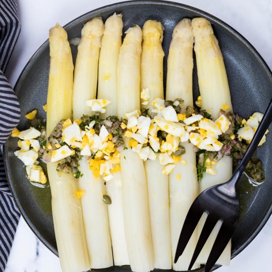 White Asparagus Mimosa