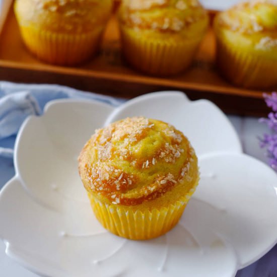 Pandan Kaya Muffins