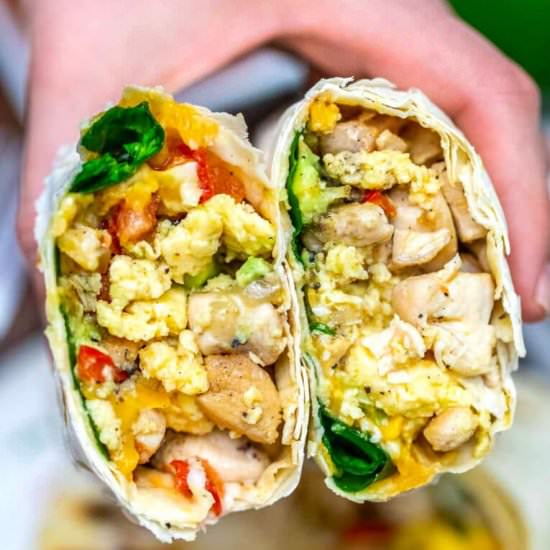 California Chicken Burrito