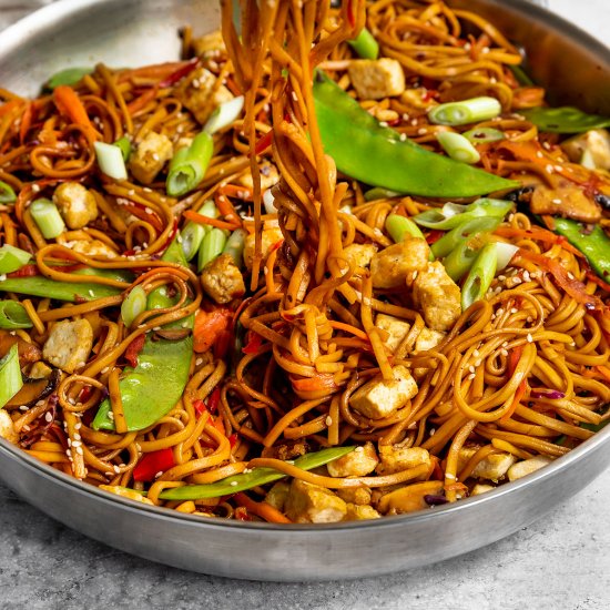 Vegan Vegetable Lo Mein