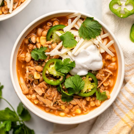 Vegan White Bean Chili