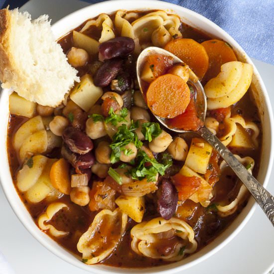 Vegan Minestrone Soup