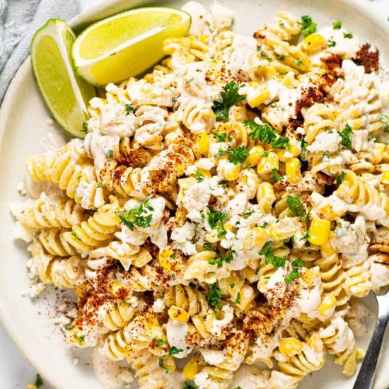 MEXICAN STREET CORN PASTA SALAD