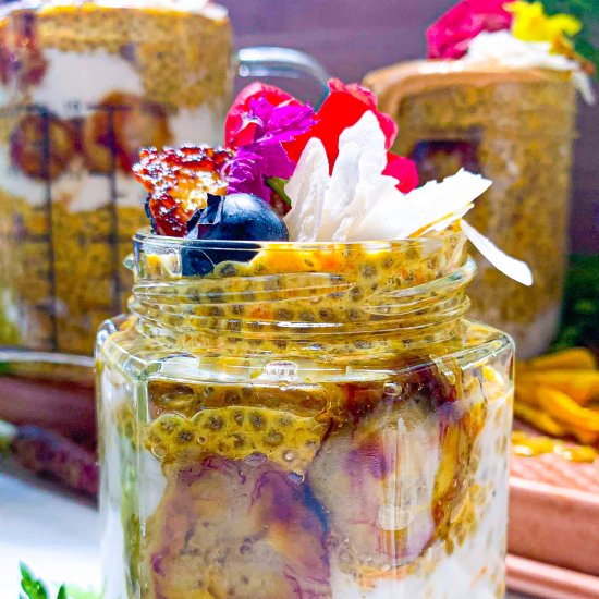 Carrot Cake Chia Pudding