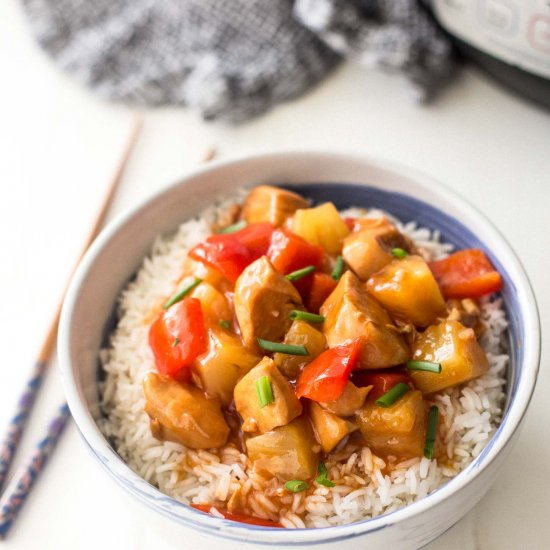 Instant Pot Sweet and Sour Chicken