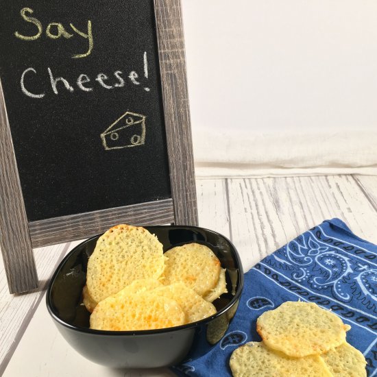 Keto Cheese Chips (2 Ingredients!)