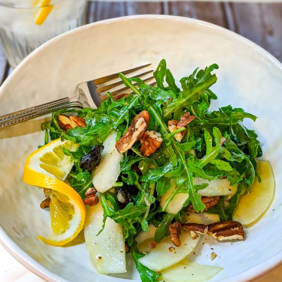 Asian Pear and Arugula Salad