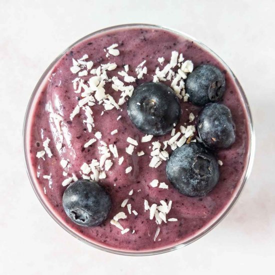 Blueberry Avocado Smoothie