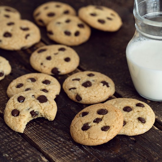 Butterless Chocolate Chip Cookies