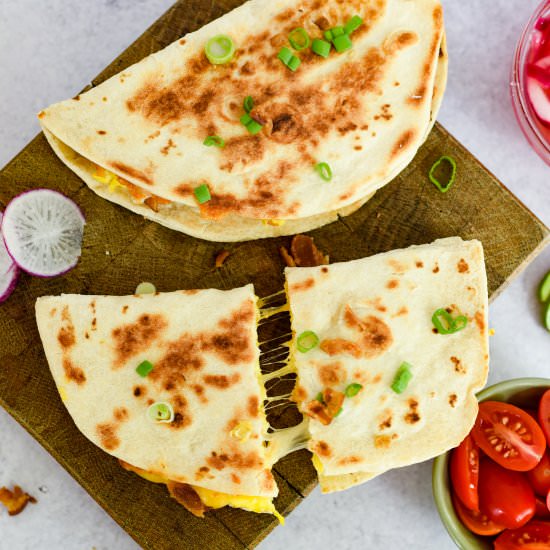 Easy Breakfast Quesadillas