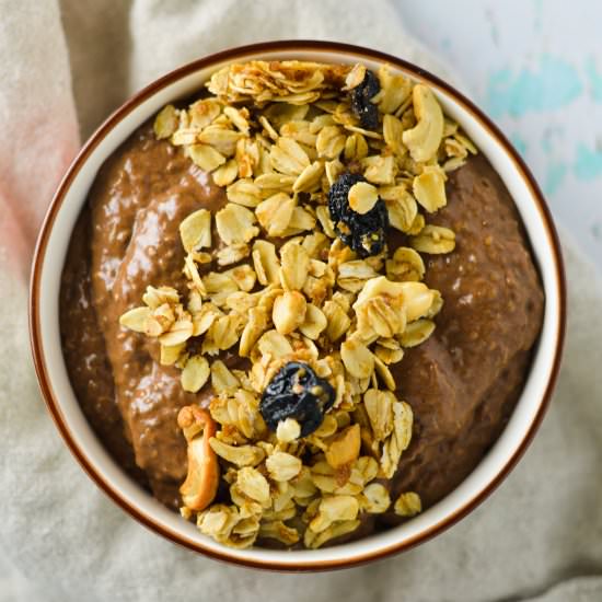 Chocolate Peanut Butter Creamy Chia