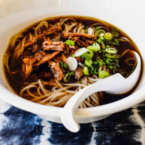 Chinese Oxtail Noodle Soup