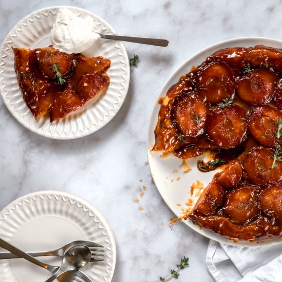 Plum & Thyme Tarte Tatin