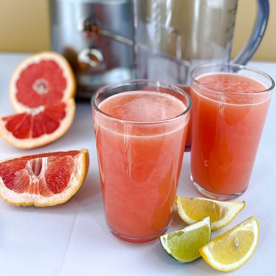 GRAPEFRUIT, LEMON AND LIME JUICE