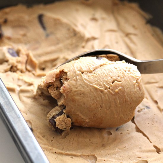 No Churn Vegan Coffee Ice Cream