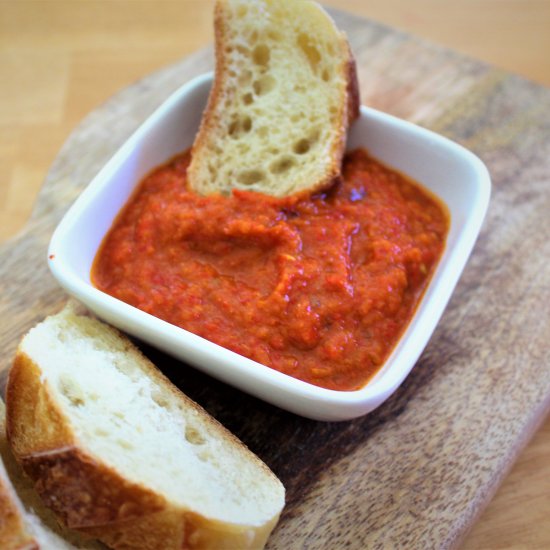 Ajvar Red Pepper Dip