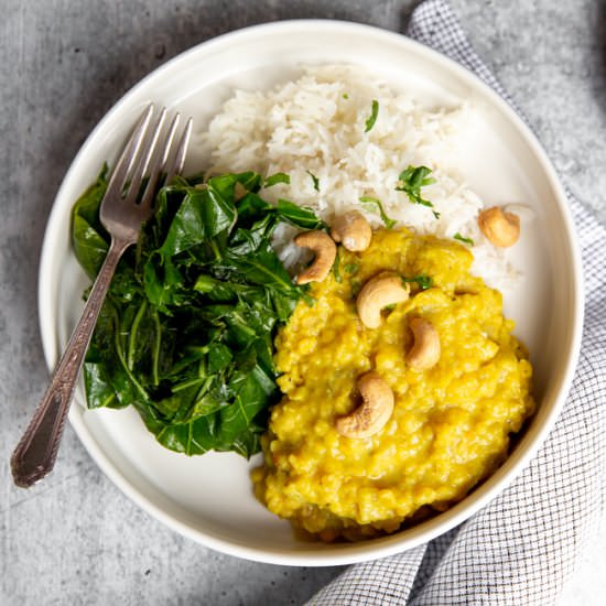 Easy Slow Cooker Dal (Vegan)