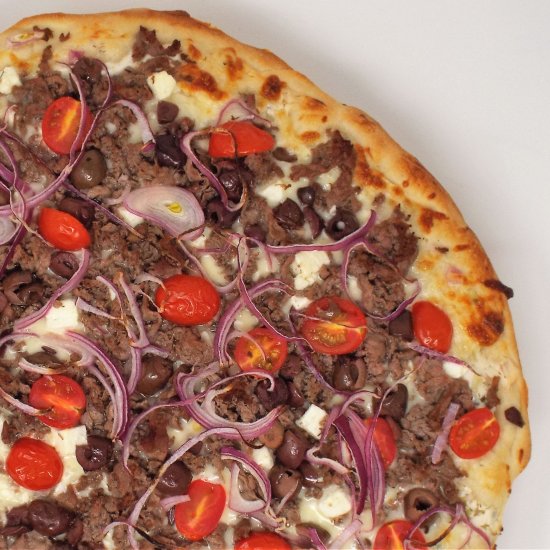 Beef Gyro Pizza