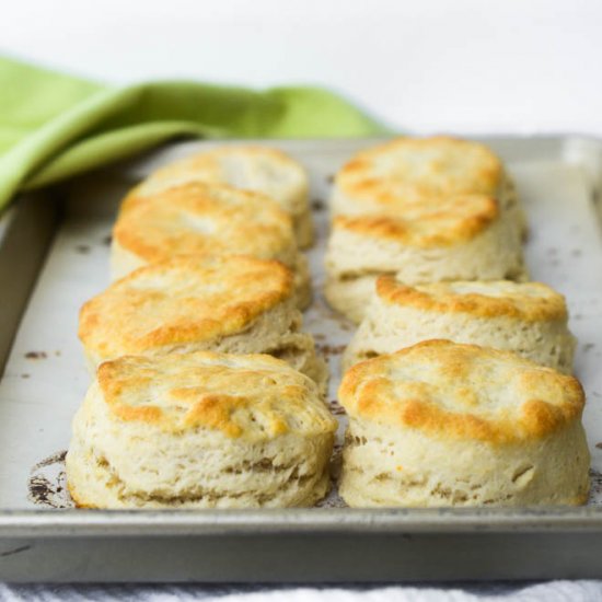 Homemade Buttermilk Biscuits