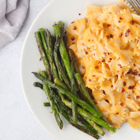 Dairy Free Butternut Squash Pasta