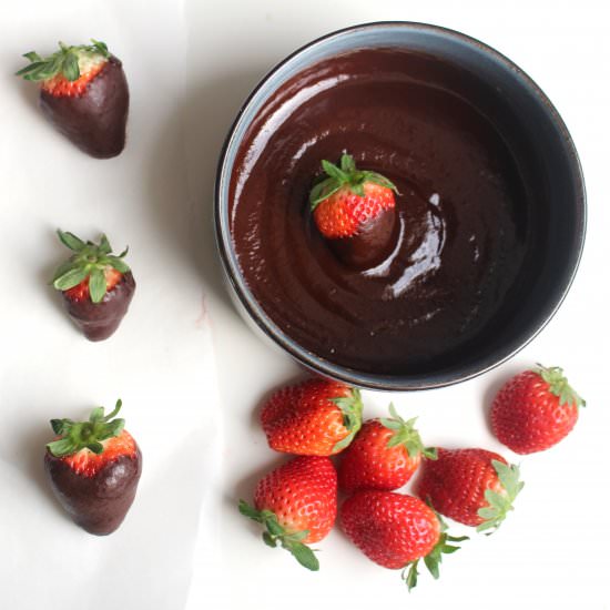 Healthy Homemade Chocolate Sauce